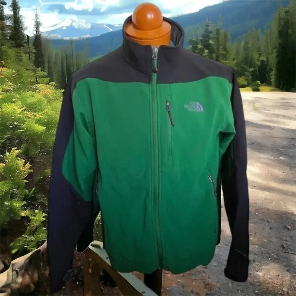 The North Face Mens Jacket M or L 2006‎ Seven Summits Project Kelly Green Black